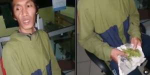 Kocak! Pria Ini Lapor ke Pak Polisi Setelah Ditipu Beli Ganja yang Datang Seledri
