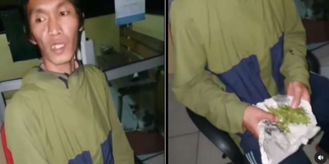 Kocak! Pria Ini Lapor ke Pak Polisi Setelah Ditipu Beli Ganja yang Datang Seledri