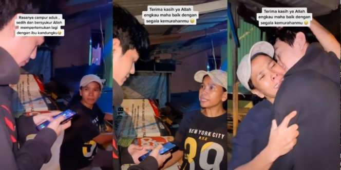 Korban Broken Home, Pemuda Tangerang Ini Akhirnya Ketemu Ibunya Setelah Terpisah 16 Tahun