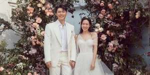 3 Gaun Pernikahan Memukau Son Ye Jin, Tampilannya Bak Putri Kerajaan