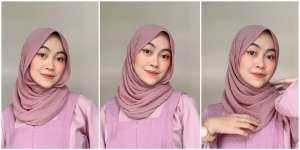 Aneka Cara Pakai Jarum Pentol pada Pashmina 