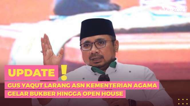 Gus Yaqut Larang ASN Kementerian Agama Gelar Bukber hingga Open House