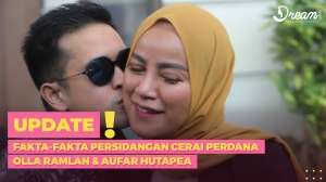 Fakta-fakta Persidangan Cerai Perdana Olla Ramlan & Aufar Hutapea di Pengadilan Agama Jakarta Selatan