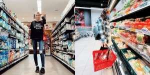 7 Potret Seleb Belanja Bulanan di Supermarket, Tas Mayangsari Bikin Salfok!
