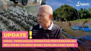 Viral, Pengusaha Jembatan Penyeberangan di Karawang Beli Mobil Pajero Sport dengan Uang Koin
