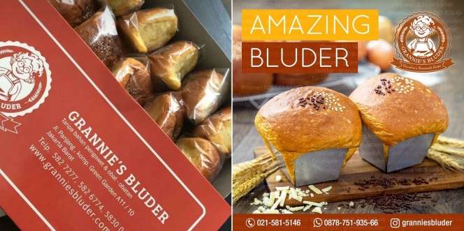 Bermodal Resep Warisan Keluarga, Grannie's Bluder Manjakan Lidah Pecinta Roti Bluder Selama 20 Tahun