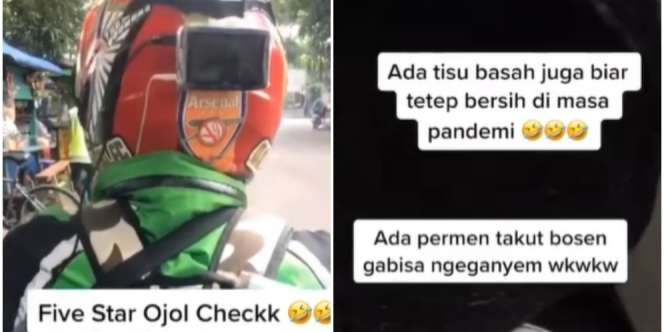 Fasilitas Ojek 'Berbintang', Bisa Charge Hingga Nonton Youtube