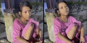 Bocah Cantik Ini Rela Jadi Pemulung hingga Malam Hari, Alasannya Bikin Terenyuh
