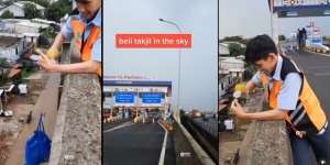 Dug Dug! Sekali Pancing, Petugas Jalan Tol Bisa Berbuka dengan Menu `Takjil di Langit`