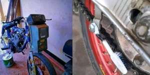 7 Foto Modifikasi Sepeda Motor yang Bikin Netizen Gagal Paham