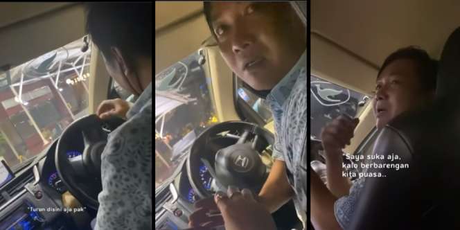 Kisah Haru Sopir Taksi Diberi THR Tebal oleh Penumpang yang Ditraktir Takjil Puasa, Air Mata Menetes