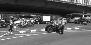 Ditilang Karena Naik ATV, Pengendara Tantang Minta Langsung Dibawa ke Polda