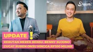 Rebutan Merek Bensu, Benny Sujono Gugat Ruben Onsu hingga Rp100 Miliar