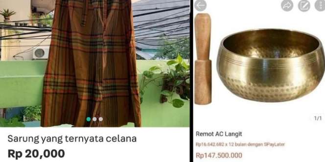 Nyeleneh Banget, 11 Nama-nama Kocak Barang Online Shop, Tahan Nggak Ketawa?