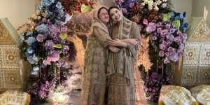 Cantik! Penampilan Marshanda Berhijab di Pengajian Sang Adik