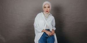 OOTD Hijaber Elsya Sandria, Simpel & Berani