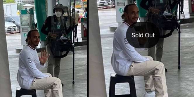 Heboh Kursi Plastik Bekas Diduduki Lewis Hamilton Harganya Tembus Rp9,8 Juta