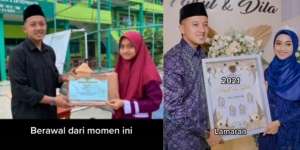 Bak Cerita di Wattpad, Kepsek di Lampung Nikahi Muridnya Sendiri: 'Dulu Kepala Sekolah, Sekarang Kepala Rumah Tangga'