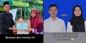 Kisah Cinta Kepsek di Lampung yang Nikahi Muridnya Sendiri, ‘Dulu Kepala Sekolah Kini Jadi Kepala Rumah Tangga’