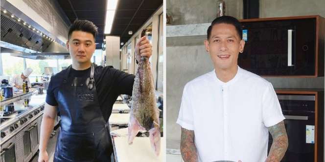 5 Chef Indonesia Berwajah Ganteng dan Bertubuh Macho Bikin Gagal Fokus
