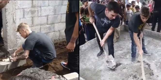 Heboh Justin Bieber Jadi Kuli Bangunan, Ini Fakta Sebenarnya