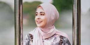 Risty Tagor Bersyukur Lebaran Tahun ini Kumpul dengan Keluarga