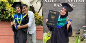 6 Potret Seleb Ikut Wisuda Saat Hamil, Ada yang Bersiap Melahirkan!