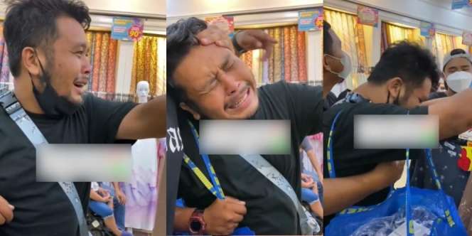 Viral! Suami Sampai Nangis Kejer Terpisah dari Istri Saat Belanja Baju Lebaran di Mal, Dikira Sudah Hilang