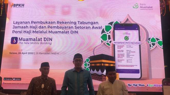 Bank Muamalat Luncurkan Layanan Terbaru, Daftar Haji Lebih Mudah via Aplikasi