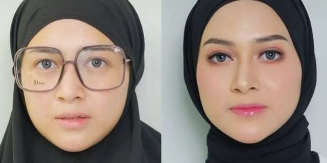Transformasi Makeup Nina Zatulini Dipuji Mirip Anak Sekolah
