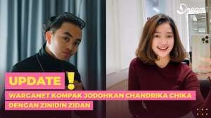 Warganet Kompak Jodohkan Chandrika Chika dengan Zinidin Zidan