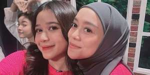 Potret Lesty Kejora dan Brisia Jodie Kompak Pakai Baju Pink, Warganet: Kakak Adek