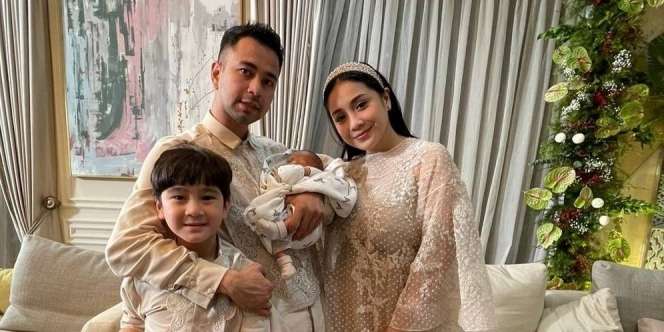 Bikin Gemas! Potret Santuy Rayyanza Malik Ahmad Pakai Handuk