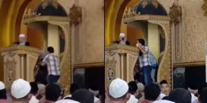 Heboh Wanita Ngamuk Rebut Mikrofon Khatib Saat Sholat Jumat, Warganet: Pengen Unjuk Bakat