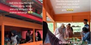 Dikira Warung, Satu Keluarga Ini Ternyata Makan di Rumah Warga, Ini yang Akhirnya Terjadi...