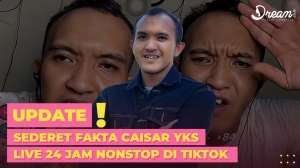 Sederet Fakta Caisar YKS Live 24 Jam Nonstop di Tiktok