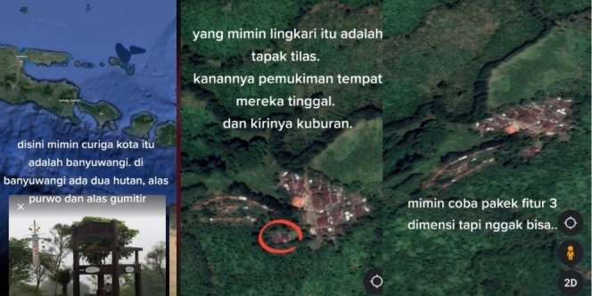 Pakai Google Earth Netizen +62 Cari Lokasi KKN Desa Penari, Lokasinya Diklaim Banyak Kemiripan