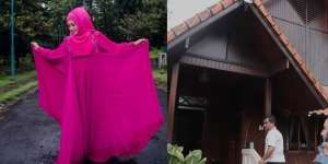 8 Potret Rumah Pedangdut Senior Evie Tamala, Tak Pernah Tersorot, Sederhana Dinding Dari Kayu!