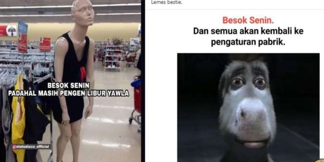 11 Status `Libur Telah Usai` Netizen +62, Hati-Hati Nggak Berhenti Ngakak!
