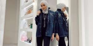'Casual Look' Olla Ramlan, Simpel Bak Anak Muda