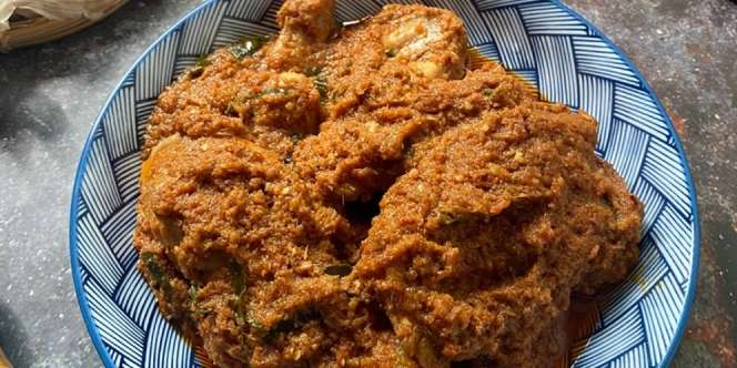 Nikmatnya Sajian Rendang Ayam, Tak Kalah dengan Daging Sapi
