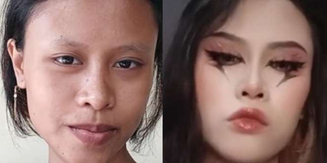 Transformasi Makeup TikToker Bikin Warganet Ingin Sungkem