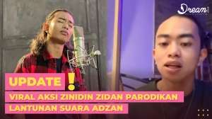 Viral Aksi Zinidin Zidan Parodikan Lantunan Suara Adzan