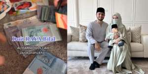 Panen Kritik Artis Istri Ustaz Pamer Uang Lebaran Anaknya yang Masih Balita, Fantastis Capai Rp46 Juta