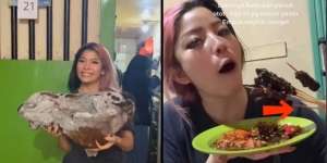 Jajal Kuliner Ekstrem, Menu Sate Kepala Kuda 