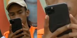 Viral Tukang Parkir Pakai iPhone, Warganet: Sultan yang Menyamar