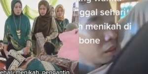 Kisah Pilu Pria di Bone Ditinggal Wafat Sang Istri Sehari Setelah Menikah