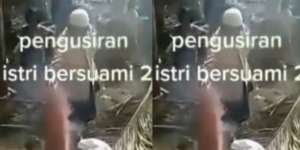 Viral Video Warga Cianjur Usir Seorang Wanita yang Diduga Memiliki Suami Dua