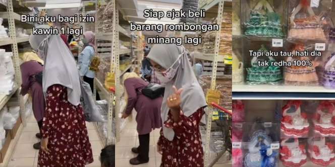 Suami Ajak Istri Pertama Belanja Seserahan buat Calon Istri ke Dua, Eh Esoknya Batal Nikah