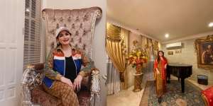 10 Potret Rumah Mewah Nia Daniaty yang Mirip ‘Istana Jawa’, Ternyata Sebelahan dengan Farhat Abbas
